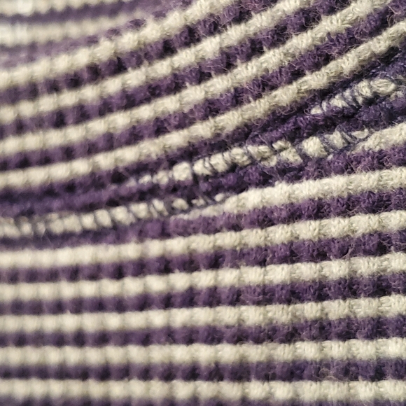 Layered Blue Striped Top - Picture 4 of 5